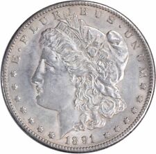 New Listing1891-CC Morgan Silver Dollar AU Uncertified #700