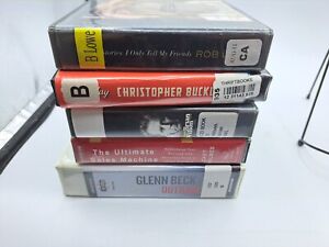 CD AUDIOBOOKS MIXED LOT of 5 Audio Books Clearance Sale