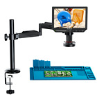 Elikliv 4K Soldering Digital Microscope 2000X Flexible Arm Stand 10.1