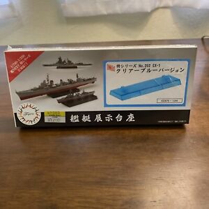 Fujimi Model 1/700 Or 1/350 Special Series No.202 EX-1 Ship Display Base Blue