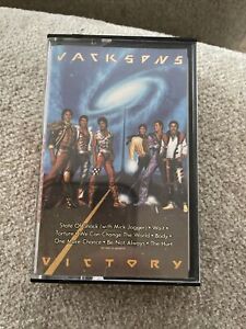 New ListingTHE JACKSONS Victory R&B FUNK SOUL CASSETTE TAPE 1984 Epic