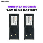 2PC 1800mAh HNN8148A Ni-CD Battery For Motorola P110 A110 P-110 Two Way Radios