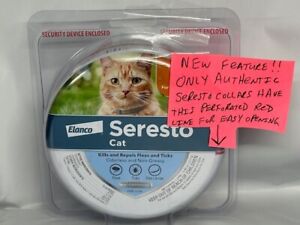 Seresto Flea, Larvae, Tick Collar for CATS & KITTENS 10 WEEKS & OLDER        CAT