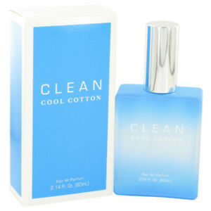 Clean Cool Cotton 2.14 oz / 60 ml Eau De Parfum EDP Spray for Women, NEW, SEALED