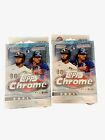 2021 Topps Chrome Baseball EXCLUSIVE Factory Sealed HANGER Box with 5 Packs!