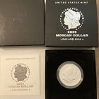 2023-P Morgan Silver Dollar Unicirculated Philadelphia Mint With Box and COA.