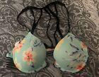 PINK by Victoria's Secret Front Clasp Strappy Racerback Push Up Bra Sz 36 B