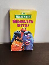Sesame Street Monster Hits Vhs Sony Wonder Children's Television Workshop