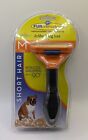 Pet Grooming Comb Brush FURminator Deshedding tool Oange M Size For Dog NEW