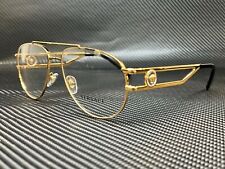 VERSACE VE1269 1002 Gold Pilot Men's 57 mm Eyeglasses