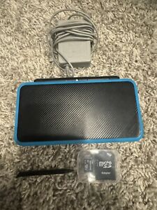 Nintendo New 2DS XL System Console - Black/Turquoise - Tested/Works, W/Charger