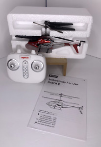 SYMA Remote Control Helicopter Aircraft Toy with Altitude Hold, One Key- S107H-E