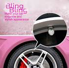 4 Car Tire Valve Caps Stem Air Dust Caps White Crystal Strawberry For Alfa Romeo (For: Ferrari Monza SP1)