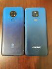 New ListingLot of 2 Motorola Moto G Play (2021) 32GB Misty Blue for parts