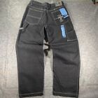VTG Clench Jeans 38x34 Baggy Wide Leg Y2K Skater Carpenter Jeans NOS NWT