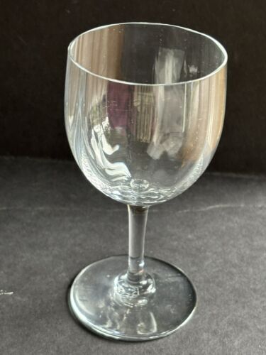BACCARAT CRYSTAL MONTAIGNE PATTERN OPTIC CRYSTAL PORT WINE GLASS 4 7/8