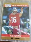 1990 Pro Set #2b Joe Montana Error Card