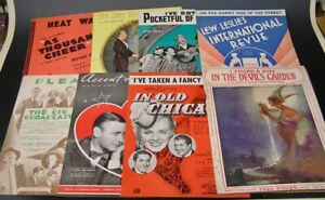 New ListingVintage Sheet Music Lot  1930s, '40s 25 Different Songs