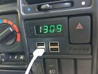 Land Rover Discovery 1 USB Clock Kit - Temperature Voltage Gauge GREEN LED