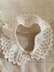 French 1800's Antique Gallon Lace with Scalloped trim