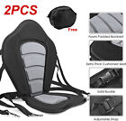 2x Adjustable Kayak Boats Seat Sit On Top Canoe Safety Back Rest Support Cushion