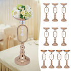 10 Gold Wedding Centerpieces Flower Vase Candle Holder Table Retro Home Decor US