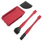 VMTW Carpenter Woodworking No Stick Silicone Brush Glue Application Tool Kit