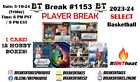New ListingVICTOR WEMBANYAMA 2023-24 NBA Select Basketball Hobby CASE 12 BOX Break #1153