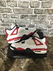 Size 13 - Jordan 4 Retro Mid Red Cement PREOWNED
