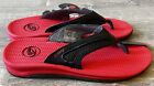 New Reef Flex Flip Flops Sandals, Red (Men's Size 10) NEW!