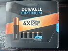 Duracell Optimum AA Alkaline Battery - Pack of 12, New In Box
