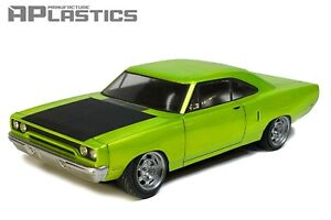 RC Body Car Drift 1:10 Plymouth Road Runner 1970 style APlastics New Clear Shell