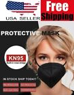 1/50/1000 Black KN95 Face Mask 5 Layer Protection 95% Disposable Respirator