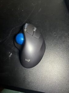 Logitech M570 Ergonomic Wireless Trackball Mouse Gray - Dongle Not Included