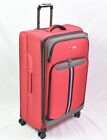 24 inch expandable soft side spinner check-in luggage travel, suitcase w/wheels