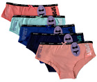 New 5 Women Bikini Panties Brief Floral Lace Cotton Underwear Size M L XL(#F104)