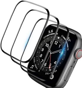 3-Pack For Apple Watch 8 7 6 5 4 3 SE Full Screen Protector iWatch 38/42 40/44mm
