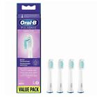 ORAL-B PULSONIC Sensitive Electric Toothbrush Heads 4 pcs Sonic Technology SR32S