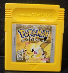 New ListingPokémon Yellow Version Special Pikachu (Nintendo Game Boy, 1999) Saves Authentic