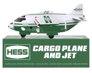 HESS Toy Truck - Limited Edition 2021 HOLIDAY Cargo Plane & Jet -- New in Box