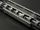 Tactical Carbon Fiber Kit M-lok rail cover grip panels 2 pack 3 slot  Mlok