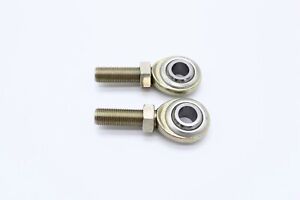 2 QTY 1/2 x 1/2-20 Male LH Rod Ends for Heim Joint CML-8 Nut
