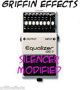 Boss GE-7 Equalizer - Griffin Effects - Silencer Modified - Brand New & Improved