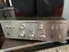 Marantz 1030 Amplifier Champagne Engraved. Main In/pre Out Feature
