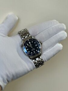 OMEGA Seamaster Professional 300m 36mm Chronometer Blue Automatic Watch 2551.80