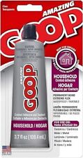 AMAZING HOUSEHOLD GOOP Glue Clear Contact Adhesive Sealant Flexible 3.7oz 130011