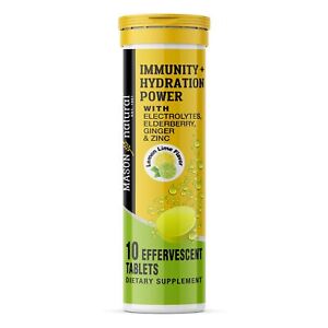 Mason Natural Immunity and Hydration Power - 10 Effervescent Tablets