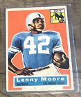 1956 Topps Football Lenny Moore Card #60 Fair Colts