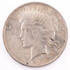 1922 Peace Dollar Error Major Obverse Lamination Silver $1