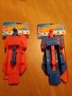 HOT WHEELS Track Launcher lot 2 w/ connector & small straight orange track set